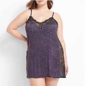 Cacique Animal Print Chemise